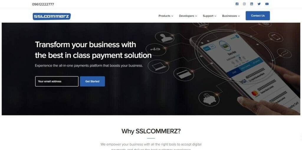 SSLCOMMERZ is one of the best payment service providers in Bangladesh.