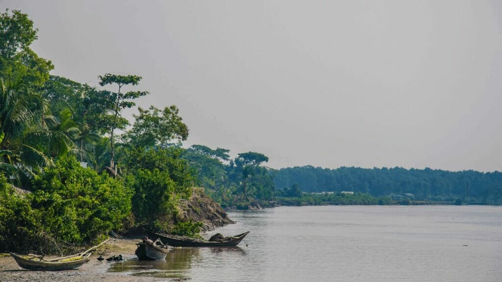 Nijhum Dwip is a small island located in the Hatiya upazila. It is situated in Bangladesh's Noakhali District.